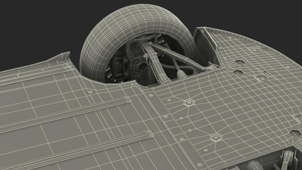 Fiat 500 La Prima EV Rigged 3D