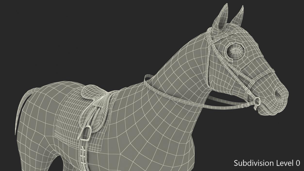 3D model White Racehorse