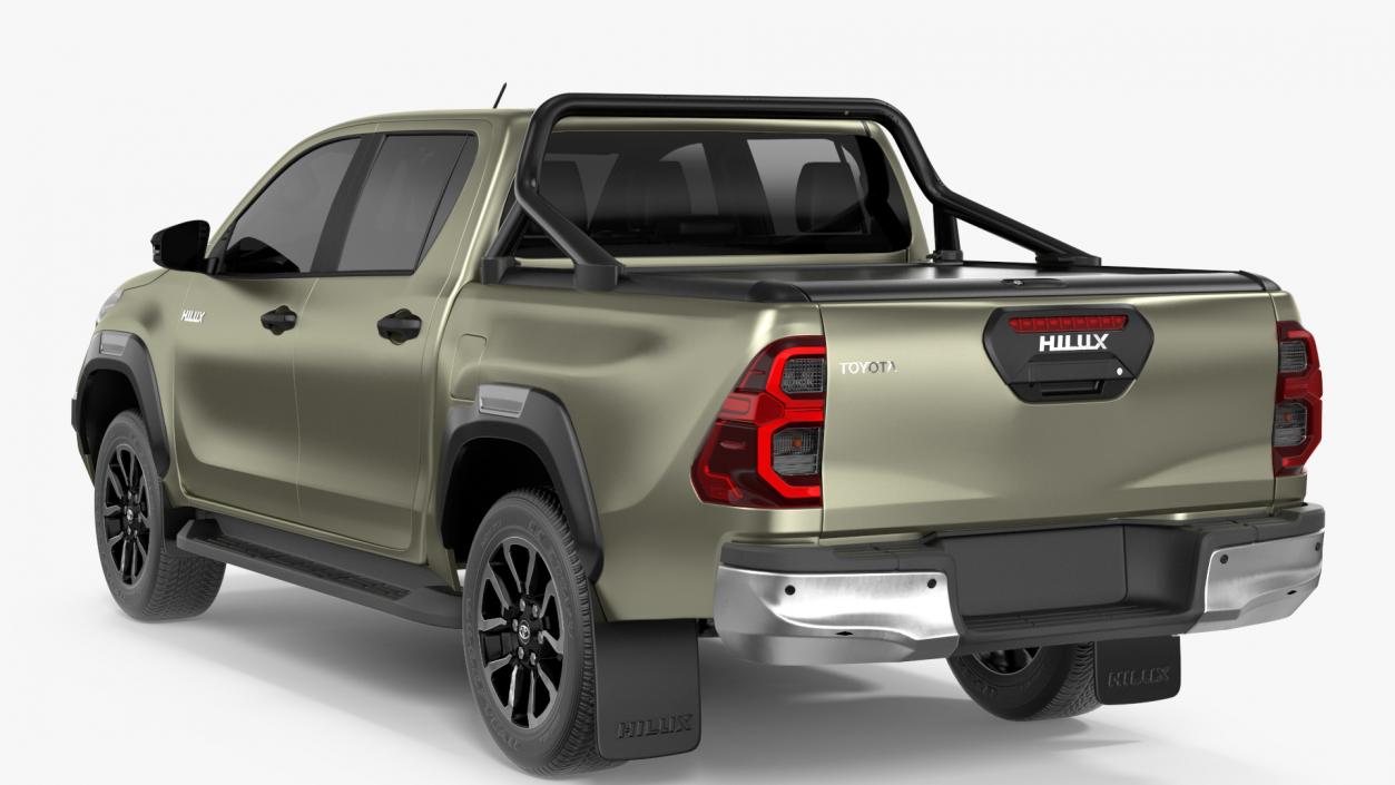 Toyota Hilux 2022 Rigged 3D model