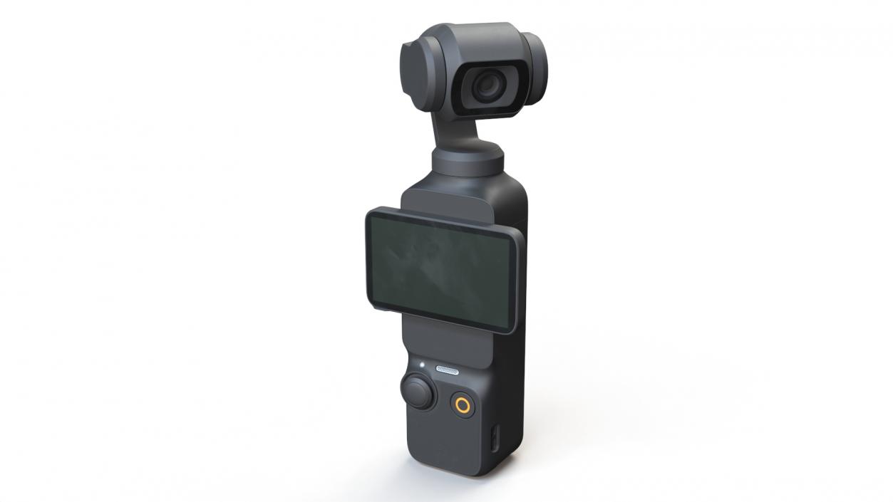 3D Portable Gimbal Camera OFF Rigged model