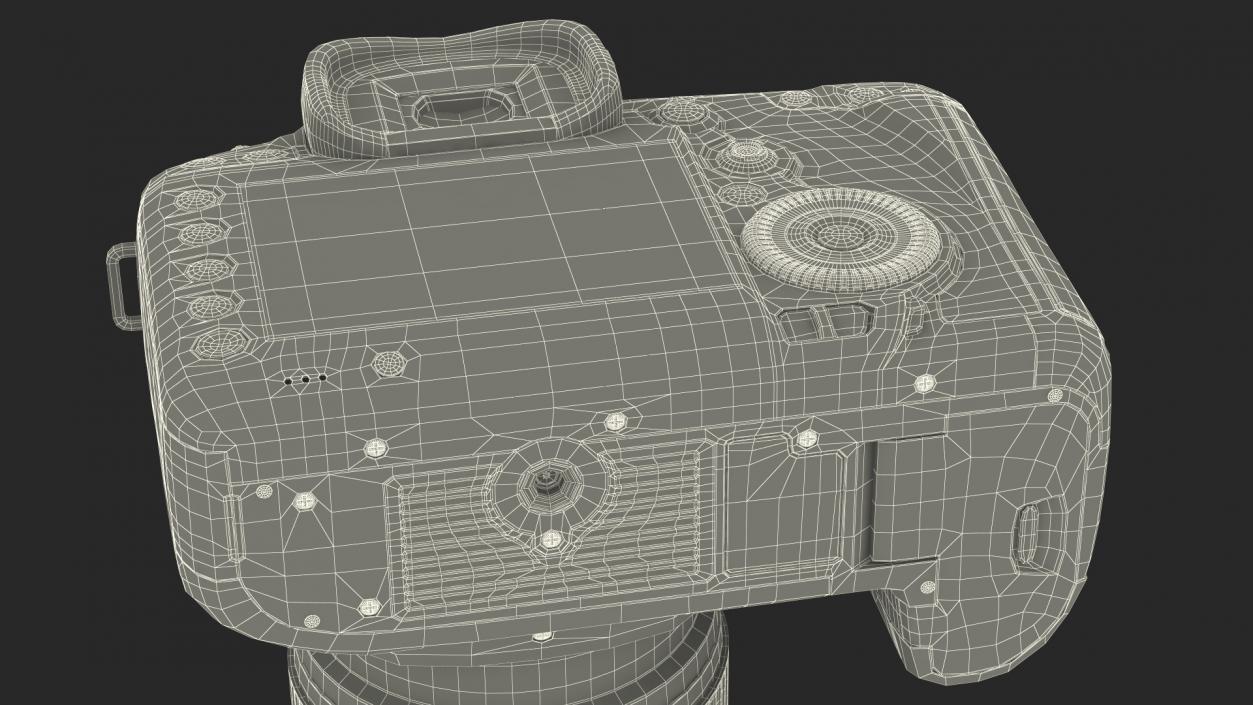 3D Digital SLR Camera model