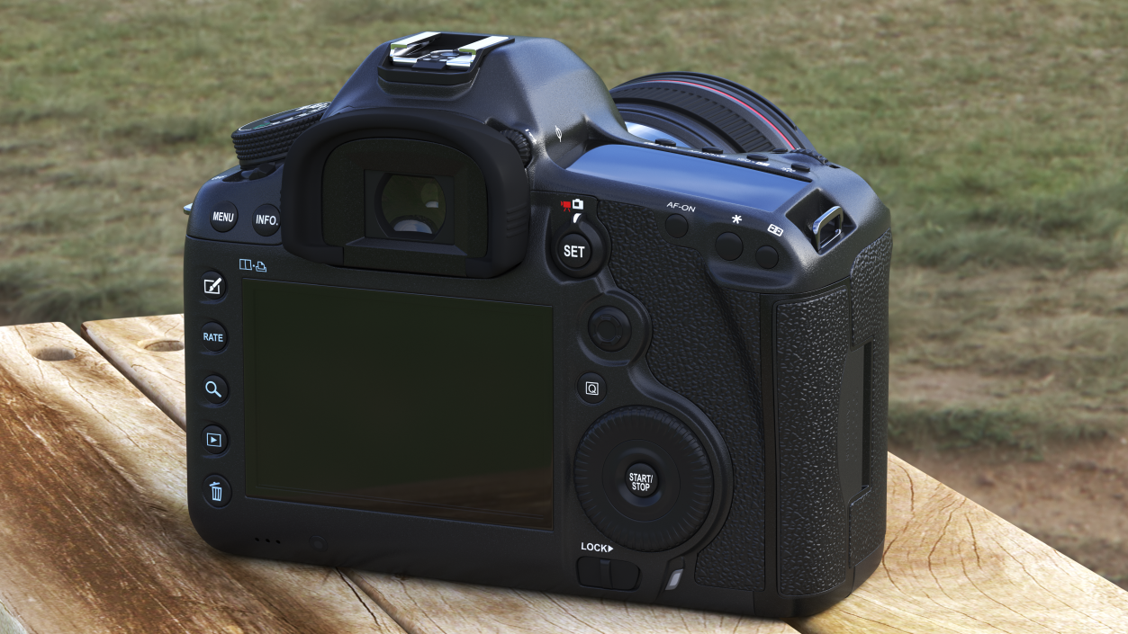 3D Digital SLR Camera model