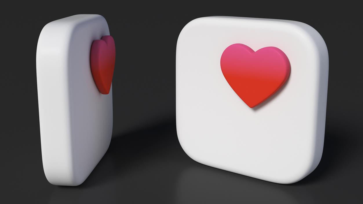 iPhone iOS Icons Collection 6 3D model