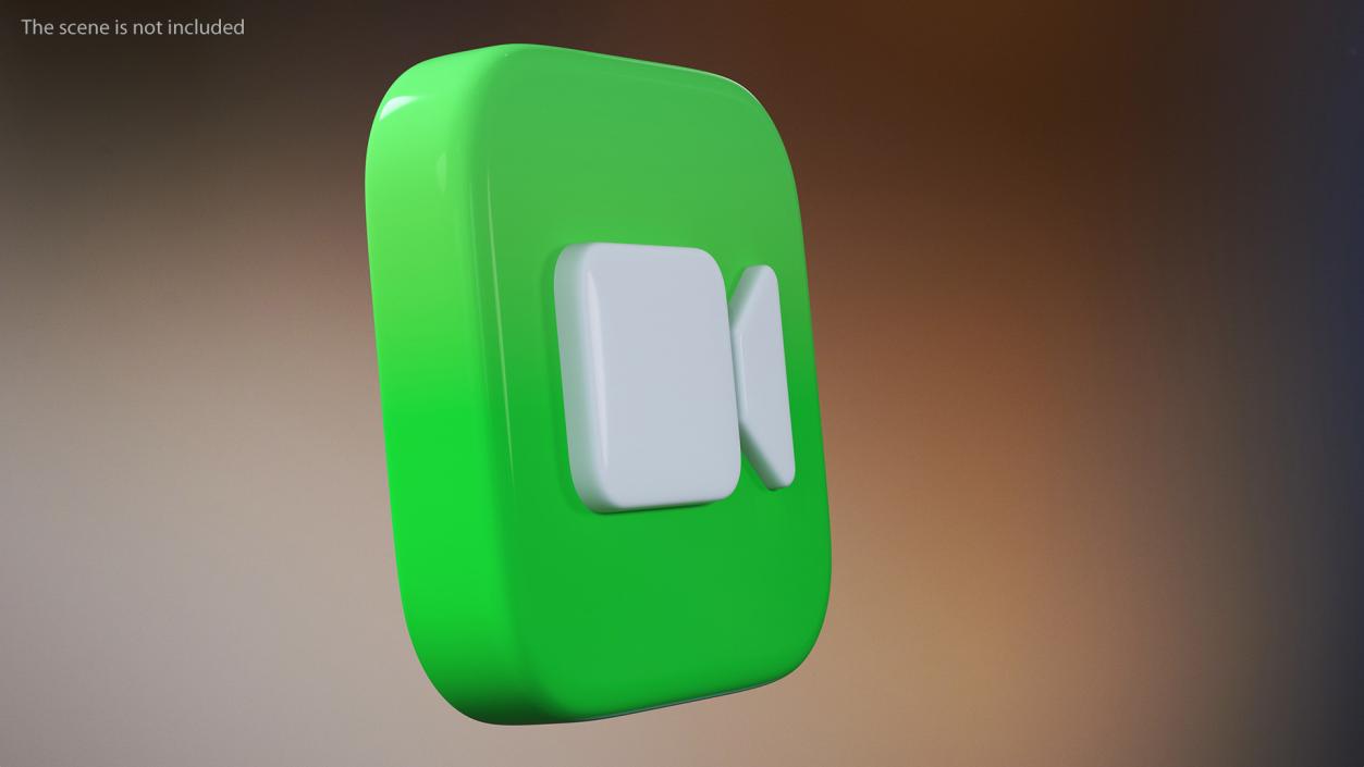 iPhone iOS Icons Collection 6 3D model