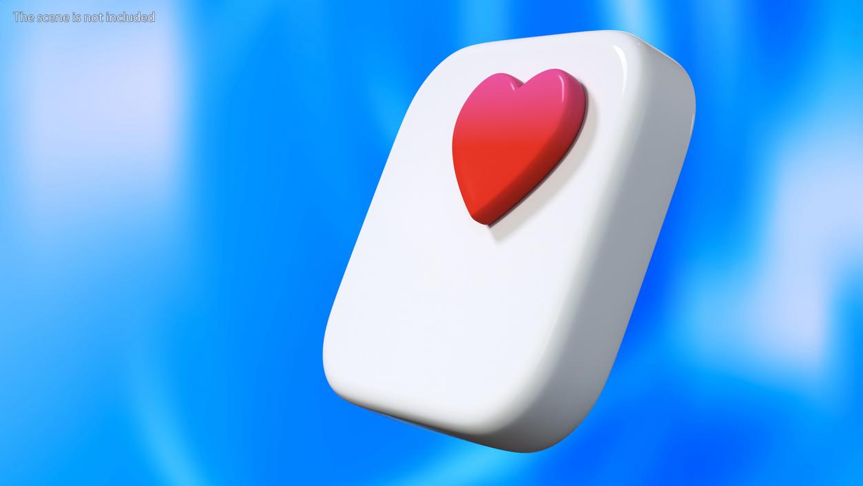 iPhone iOS Icons Collection 6 3D model