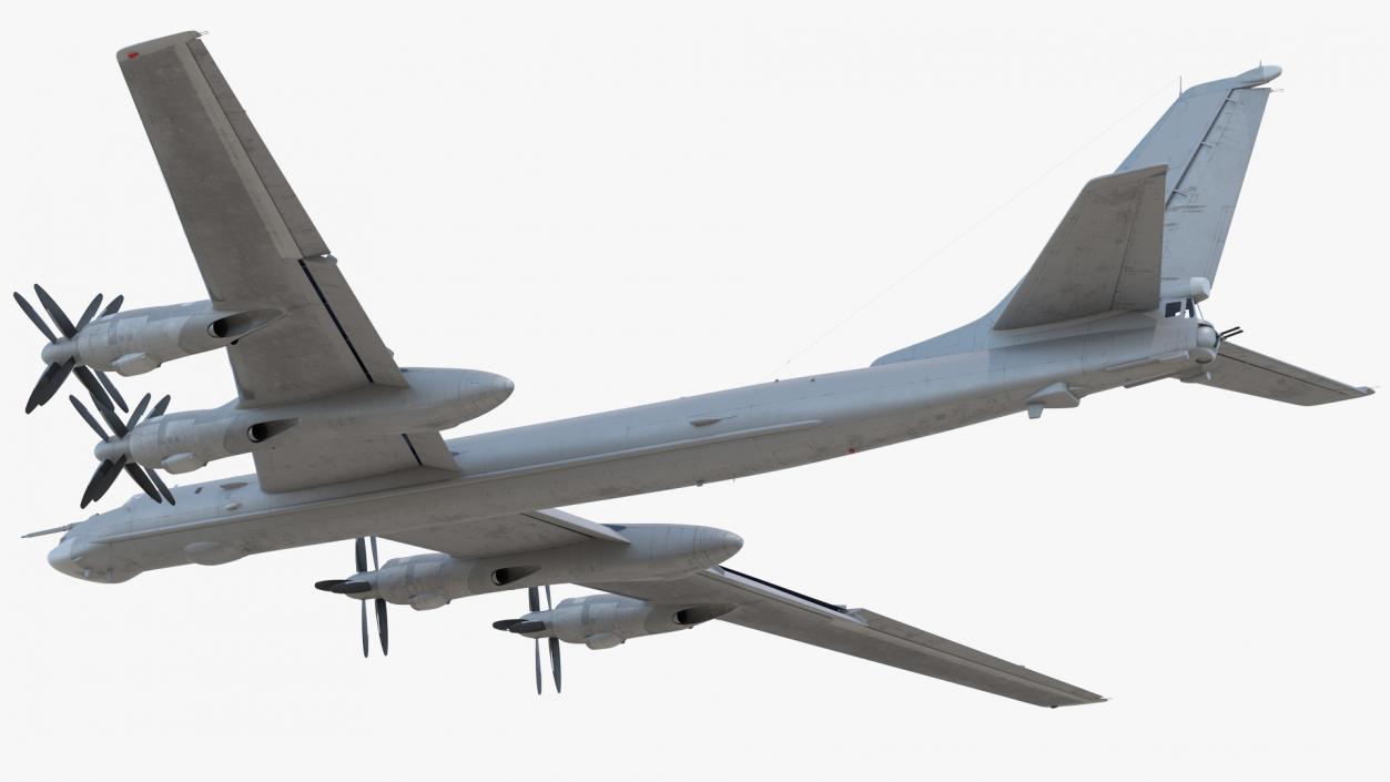 Strategic Missile Carrier Plane Simple Interior 3D