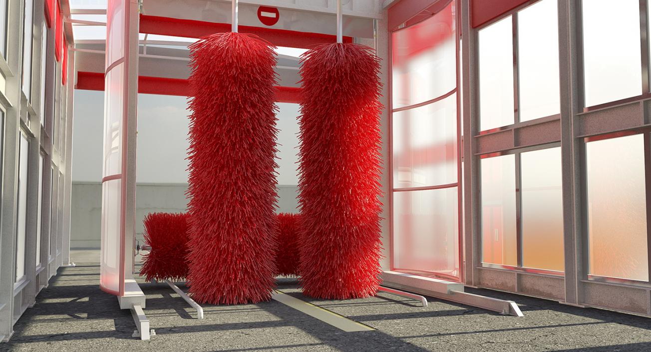 Car Wash Systems Collection 3D