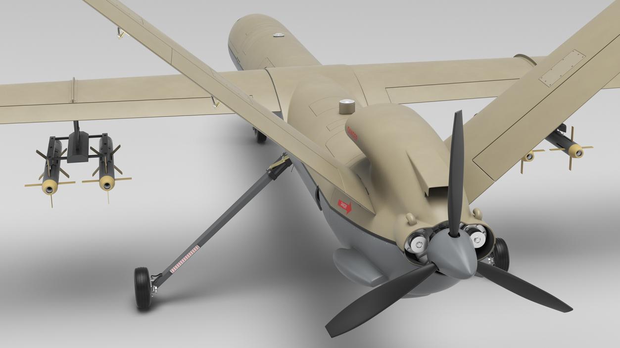 Unmanned Aerial Vehicle Shahed 129 Iran 3D model