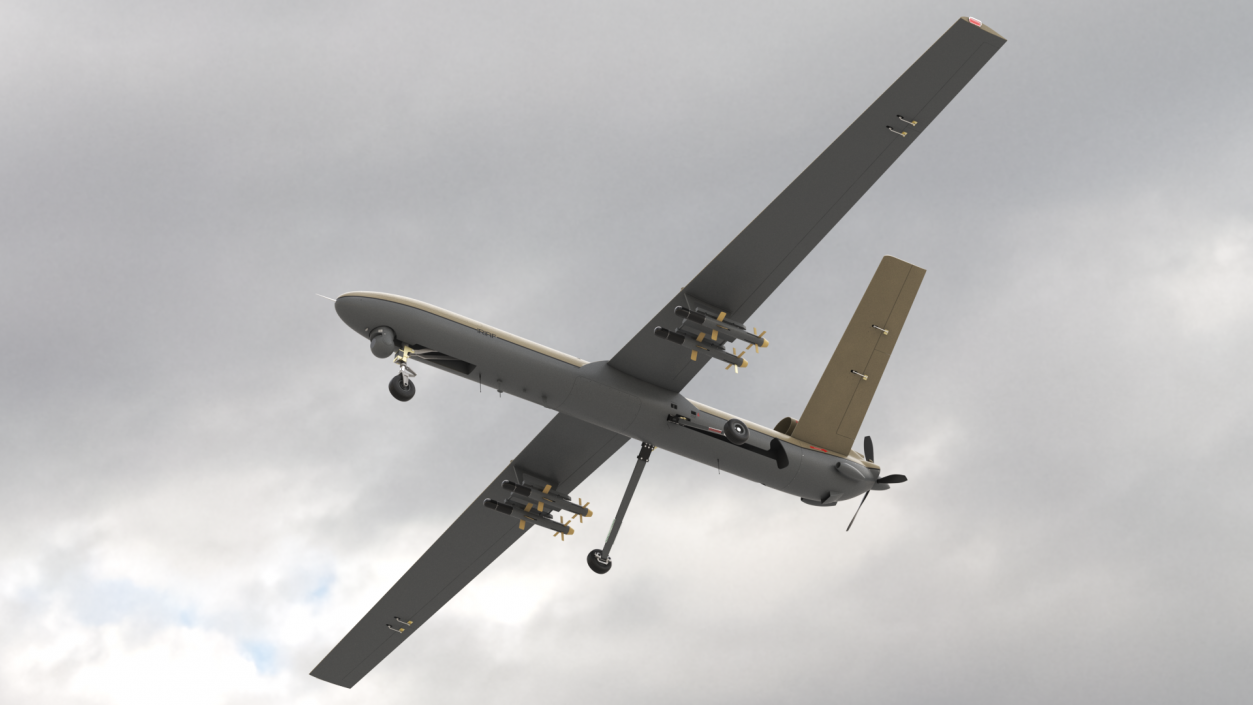 Unmanned Aerial Vehicle Shahed 129 Iran 3D model