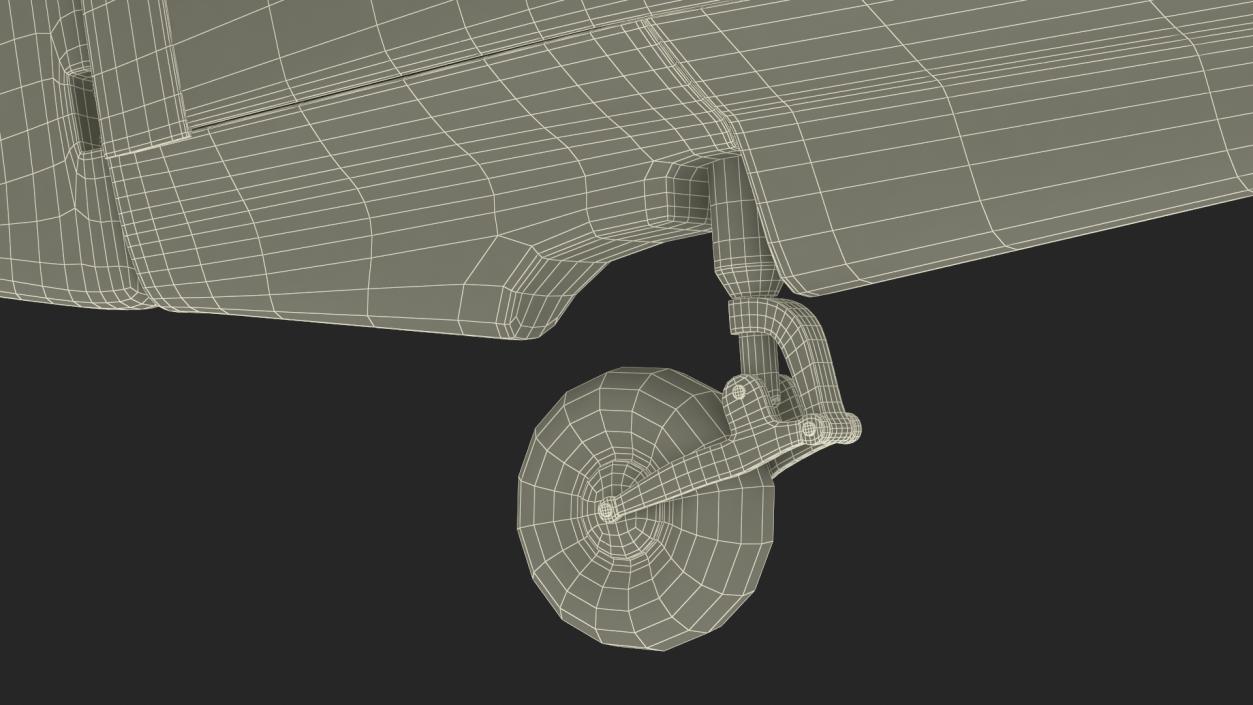 3D model Hawker Hurricane Mk1 WW2 Fighter(1)