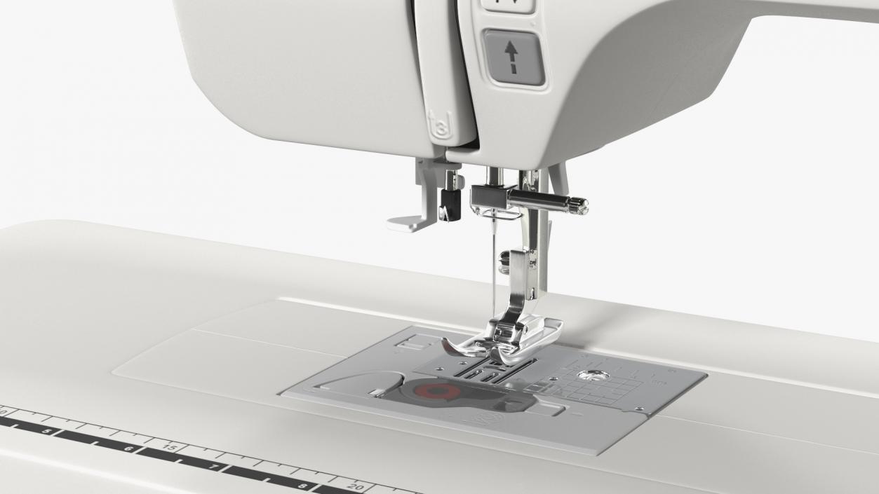 3D Heavy Duty Computerised Sewing Machine model