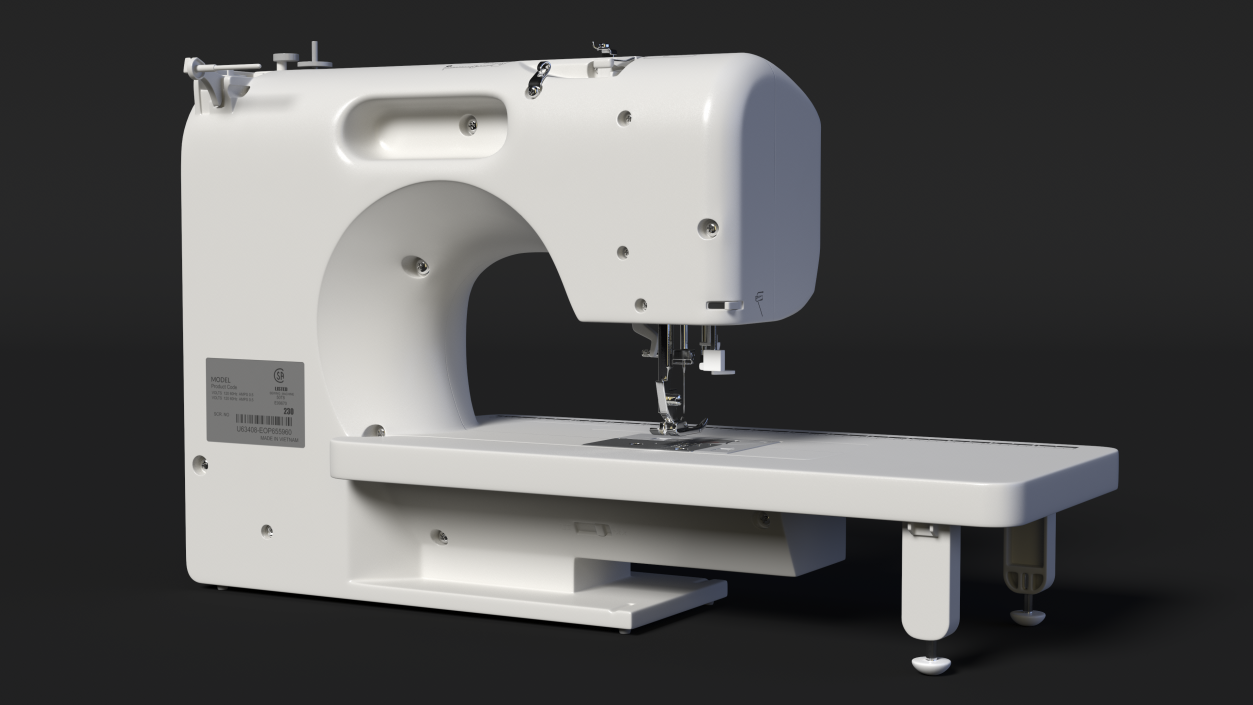 3D Heavy Duty Computerised Sewing Machine model