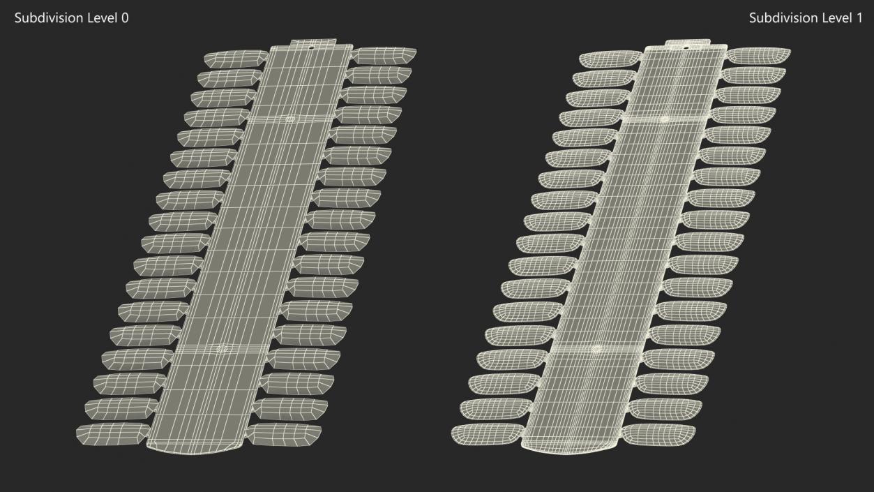 3D model Nail Tip Display Palette Board