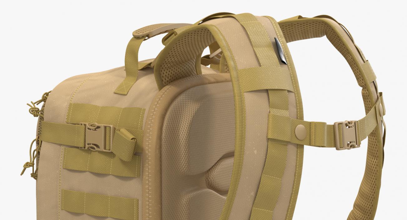 3D model Tactical Military Trekking Backpack