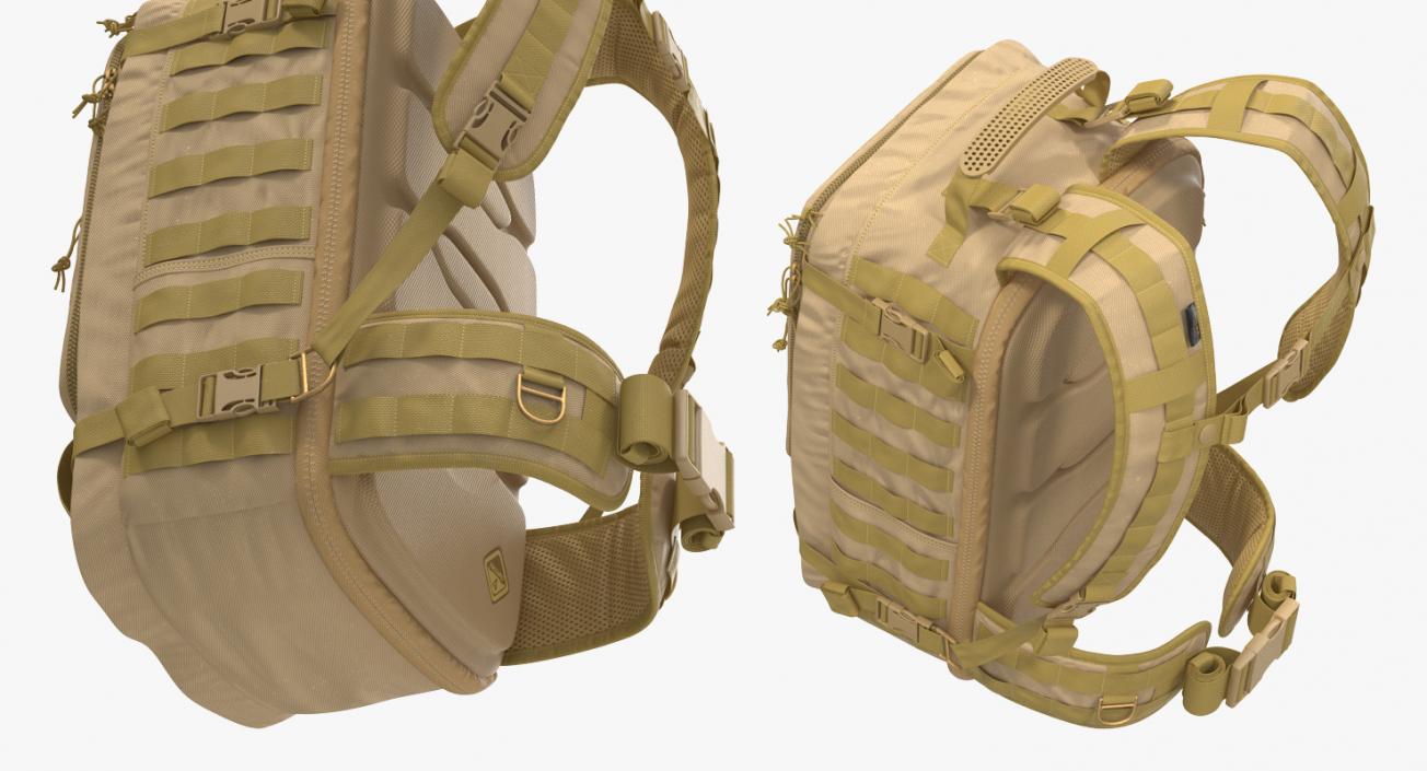 3D model Tactical Military Trekking Backpack