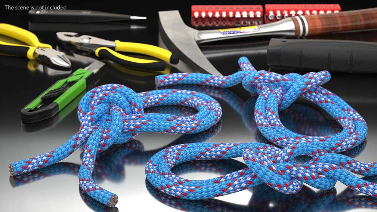 3D Bowline on a Bight Knot model