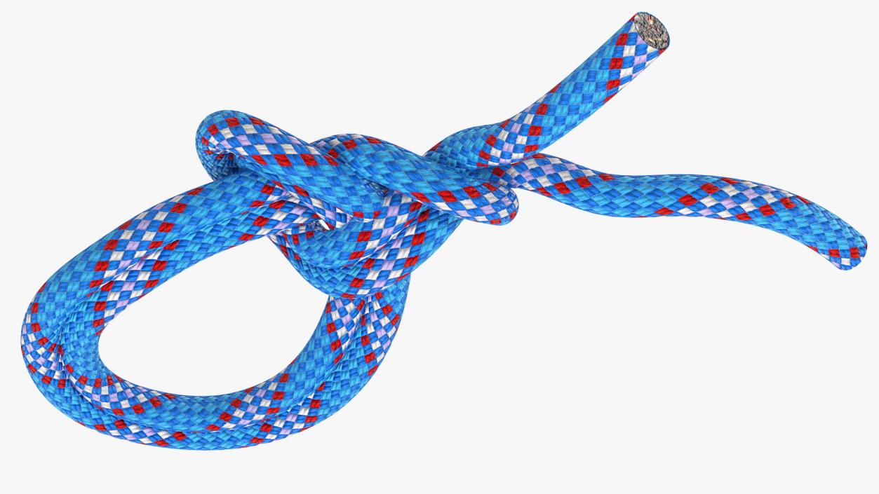 3D Bowline on a Bight Knot model