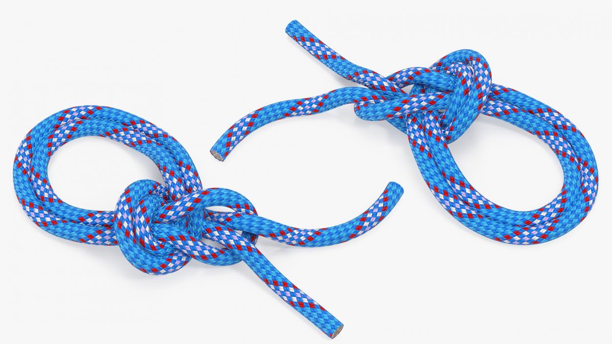 3D Bowline on a Bight Knot model