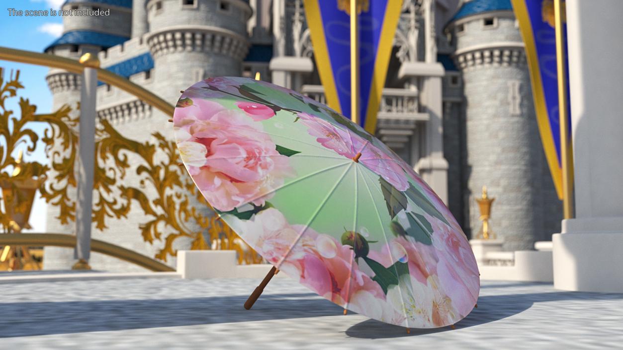 3D Traditional Chinese Paper Umbrellas Collection