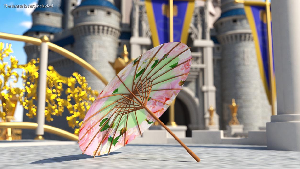 3D Traditional Chinese Paper Umbrellas Collection