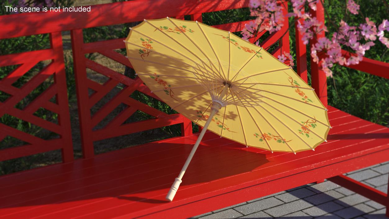 3D Traditional Chinese Paper Umbrellas Collection