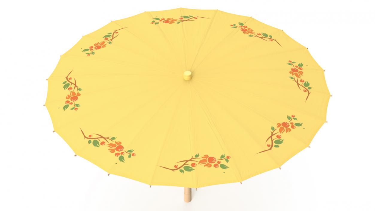 3D Traditional Chinese Paper Umbrellas Collection