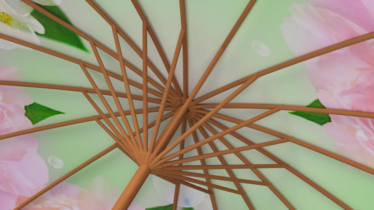 3D Traditional Chinese Paper Umbrellas Collection