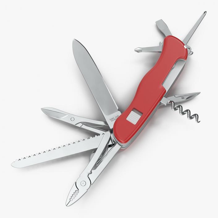 Multipurpose Swiss Knife 3D model