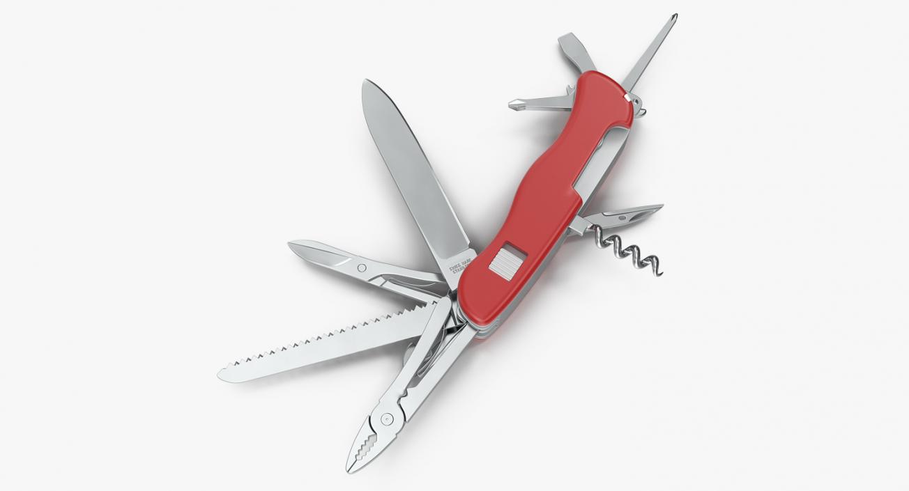 Multipurpose Swiss Knife 3D model