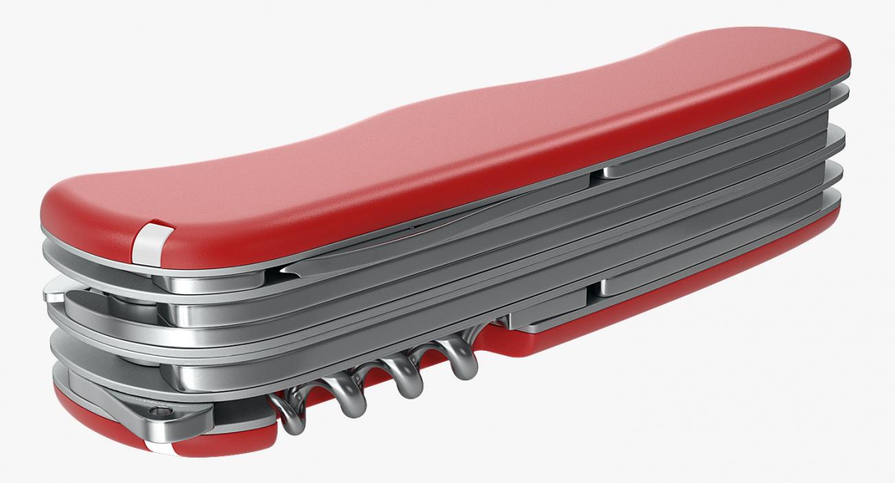 Multipurpose Swiss Knife 3D model