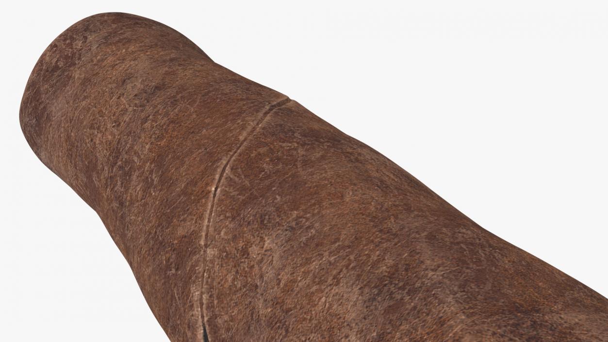 Smoldering Toscano Cigar 3D model