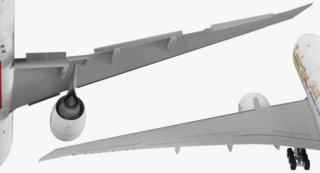 Boeing 777 200LR Emirates Airlines 3D model