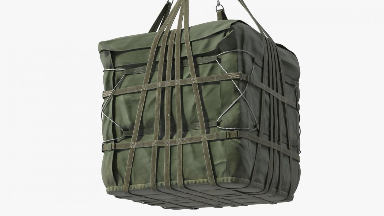 Heavy Duty Aerial Delivery Cargo Bag Hanging 3D model