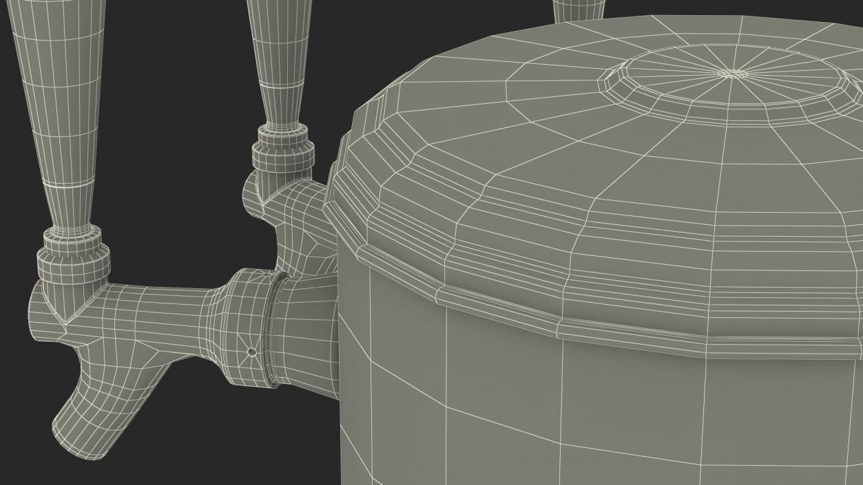 3D model Lantern Wall Mount Draft Beer Tower