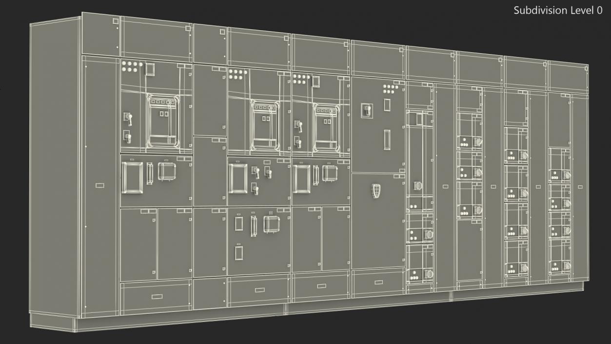 Electrical Panel Board 3D