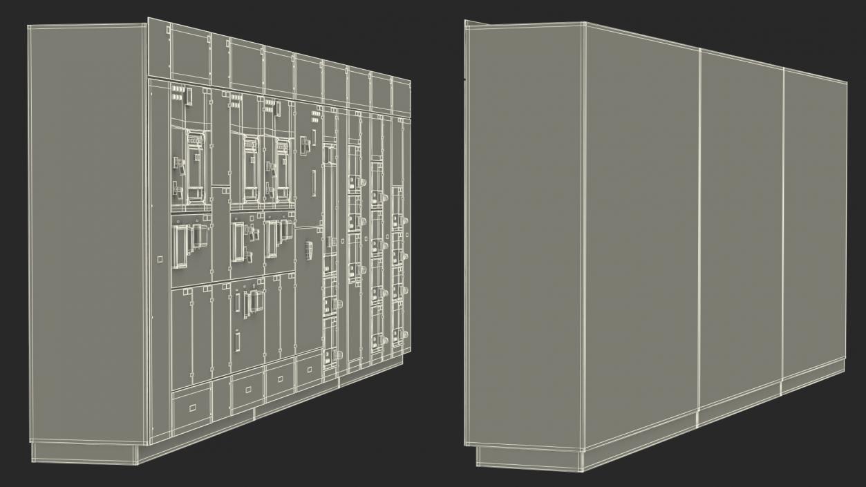 Electrical Panel Board 3D