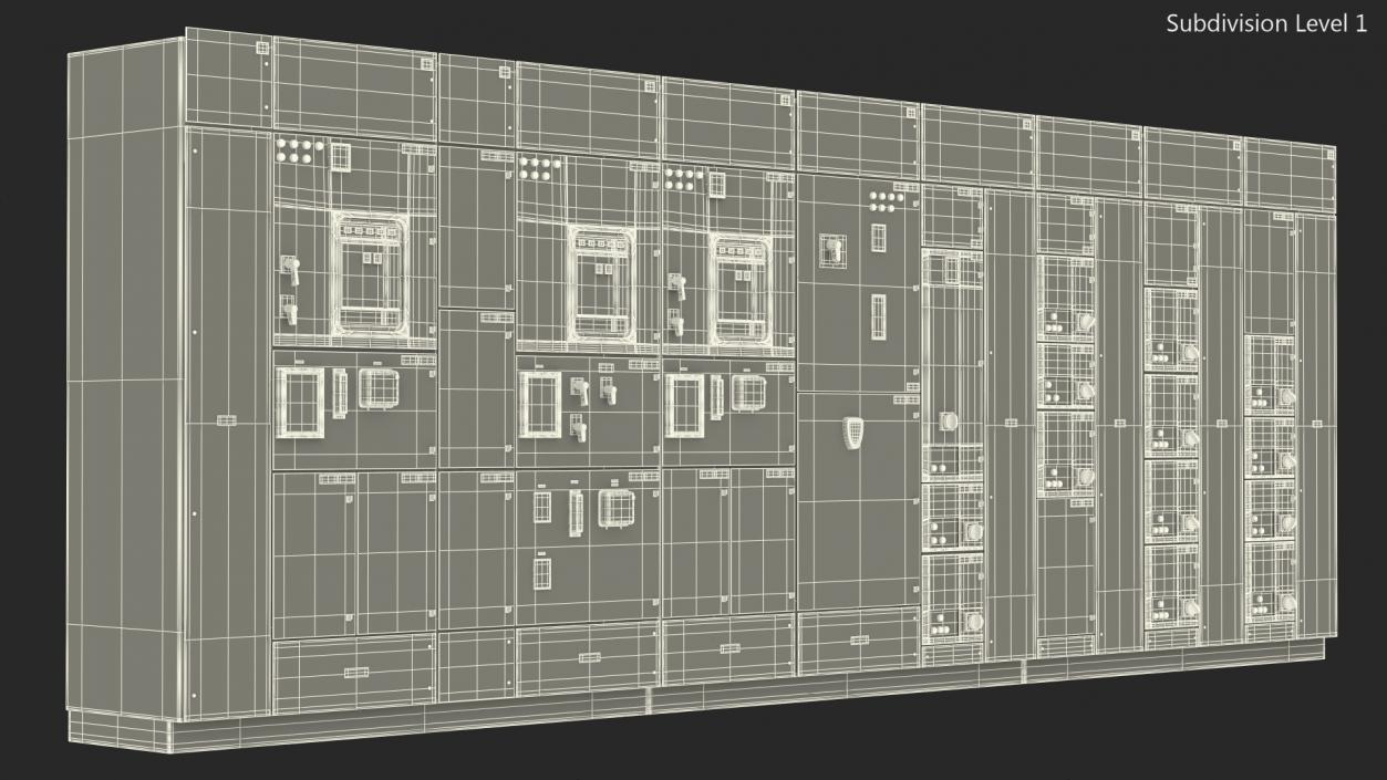 Electrical Panel Board 3D