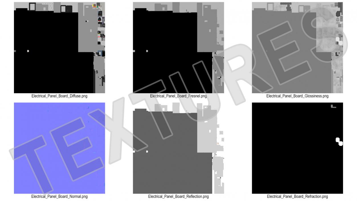 Electrical Panel Board 3D