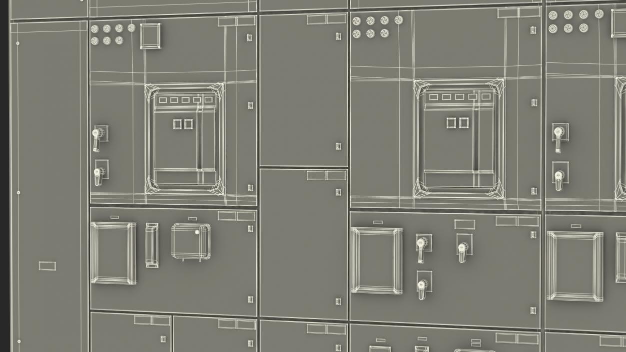 Electrical Panel Board 3D