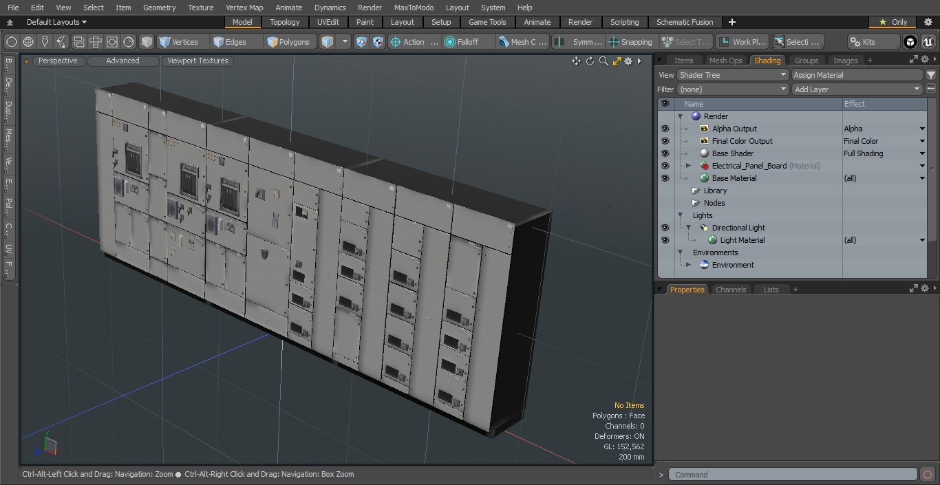 Electrical Panel Board 3D