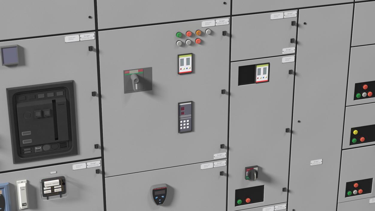 Electrical Panel Board 3D