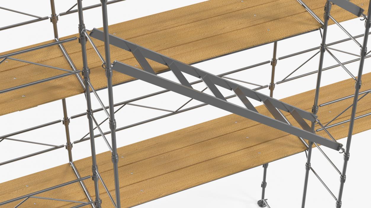 Construction Scaffolding Structure 3D model