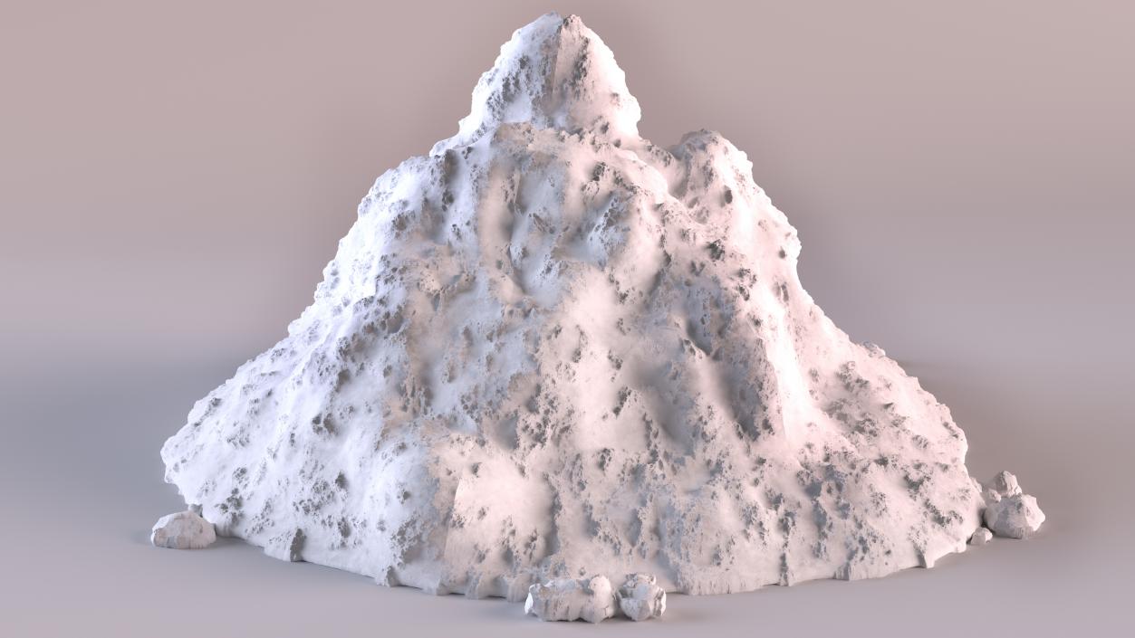 3D model White Snow Pile