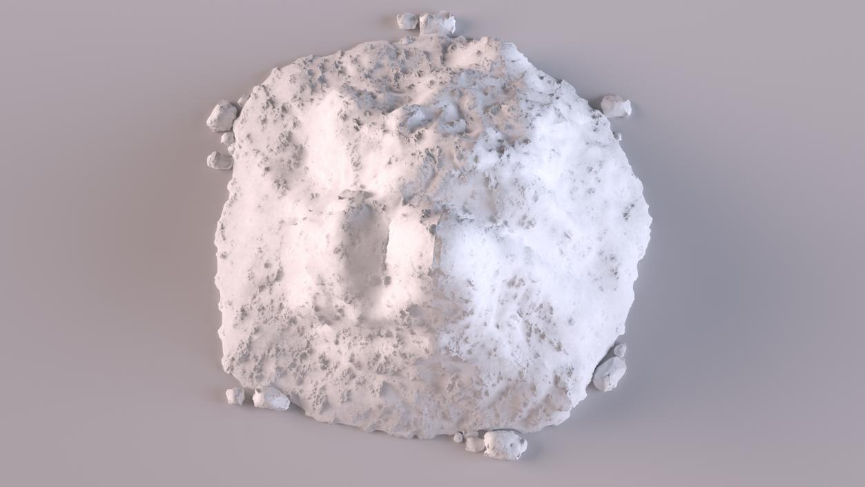 3D model White Snow Pile