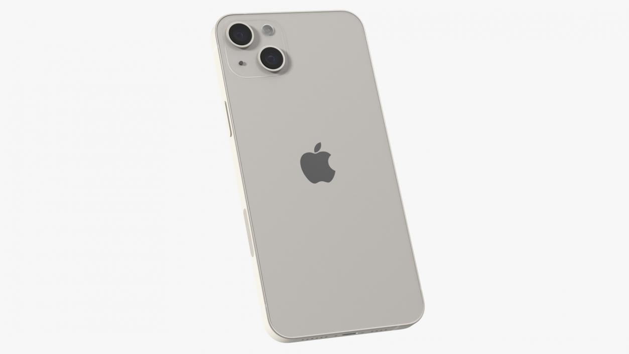 3D model Apple iPhone 14 Plus Starlight