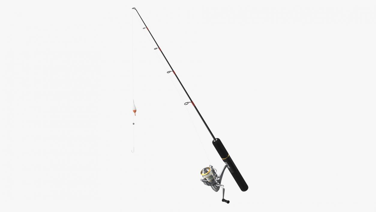 Spinning Rod and Reel Combo 3D