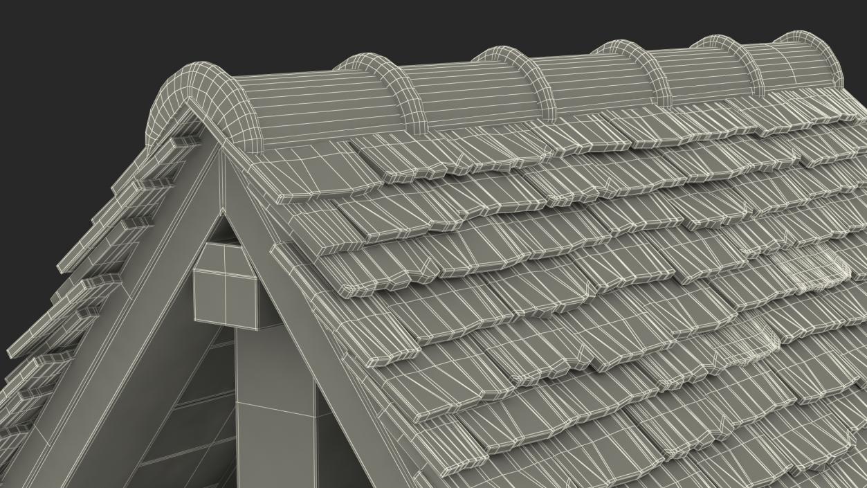 Tile Roof 3D model