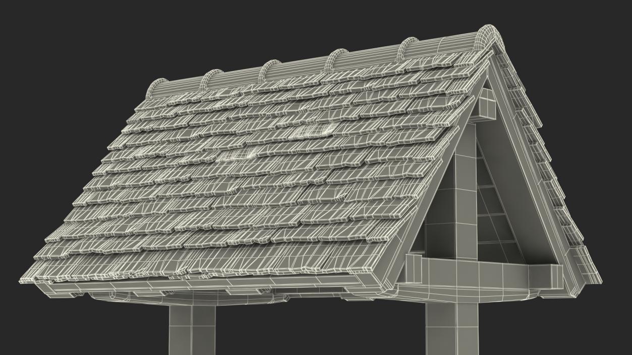 Tile Roof 3D model