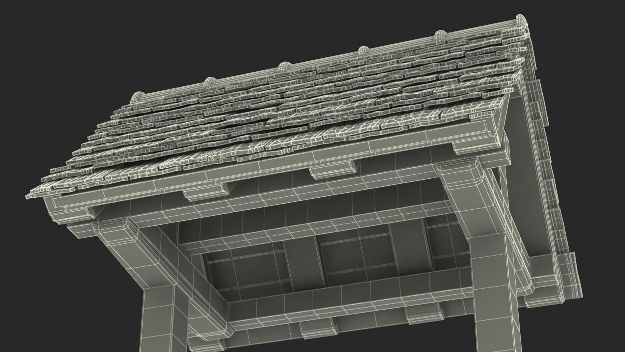 Tile Roof 3D model