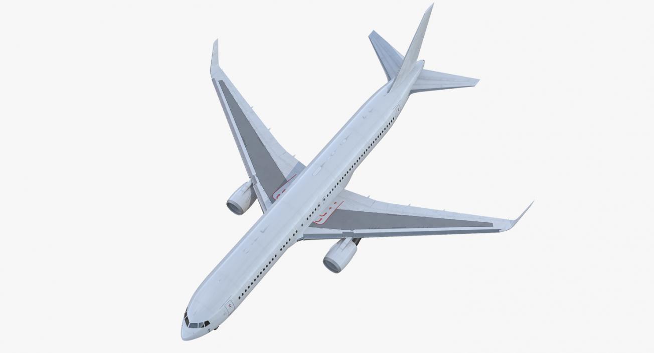 3D Boeing 767-300ER Generic Rigged